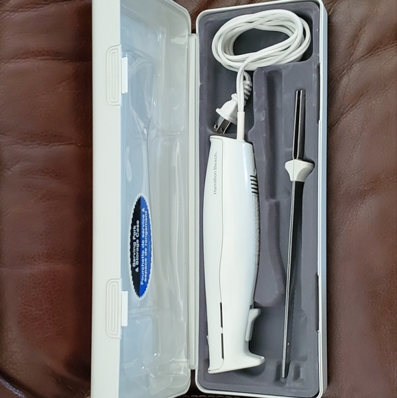 Hamilton Beach Kitchen Electric Knife Carve N Set By Hamilton Beach